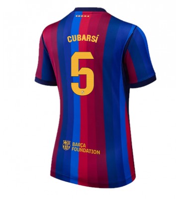 Barcelona Pau Cubarsi #5 Hjemmebanetrøje Dame 2026-27 Kortærmet Barcelona Pau Cubarsi #5 Hjemmebanetrøje Dame 2026-27 Kortærmet